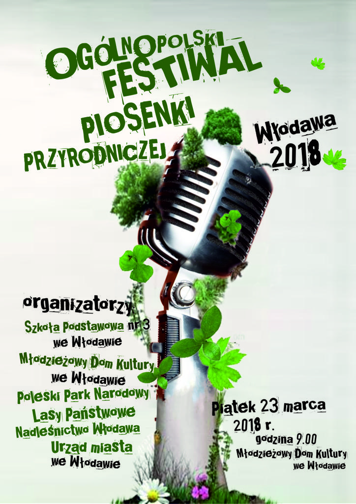  Festiwal piosenki przyrodniczej Wlodawa 2018